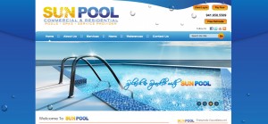 pool cleaning web design